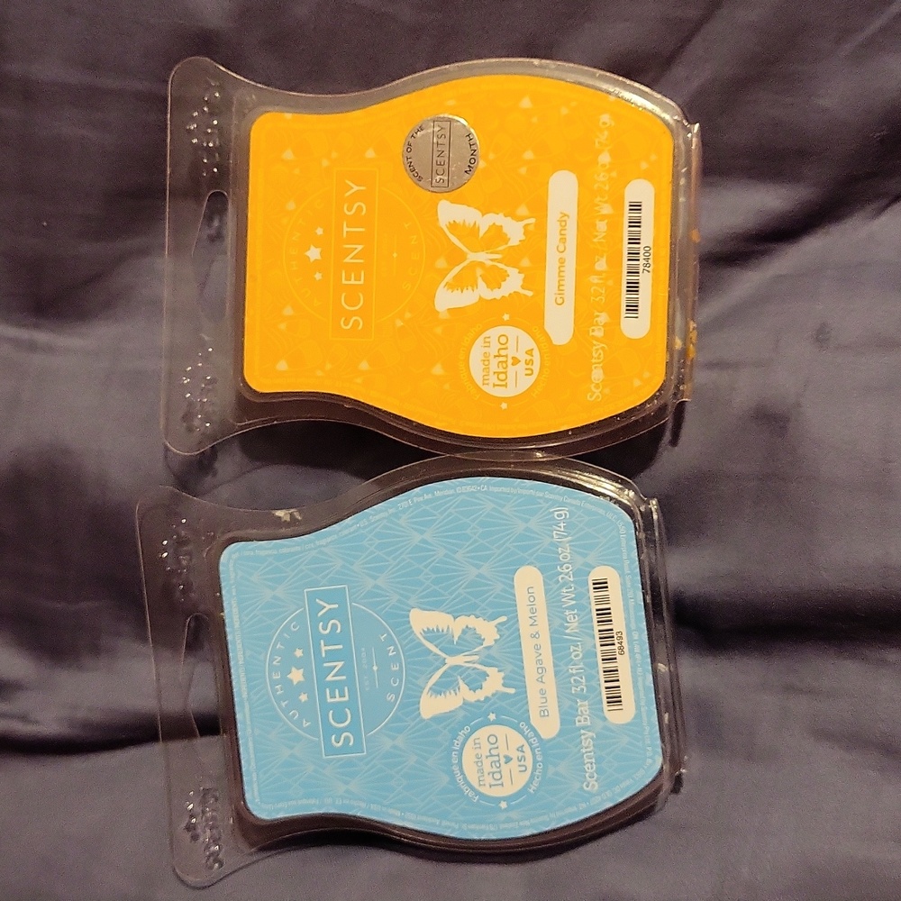 Set of 2 Partial Bars (one square gone from each)